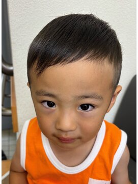 稲月美容室 刈り上げアシメ