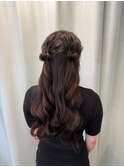 ハーフツインアレンジ