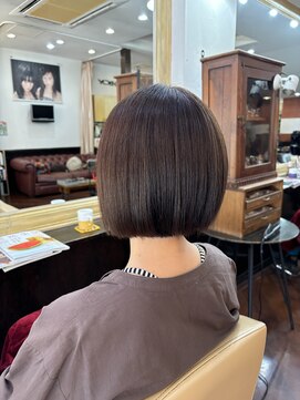 シャンプーボーイアネックス(SHAMPOO BOY Annex) 大人可愛いボブ20代30代40代セミロング◎長崎/佐世保