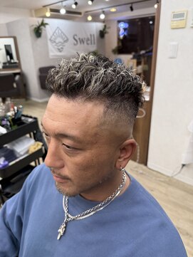 スウェル 津田沼店(Swell) ハイフェード極道[津田沼駅/Men's/メンズカット/パーマ]