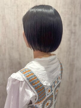 テトテ 門戸厄神店(tetote) 【tetote門戸厄神/村山】黒髪ボブ/小顔ボブスタイル