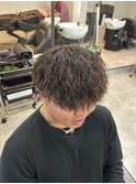 ツイスパパーマ/メンズ/刈り上げ/眉毛/ツイスト