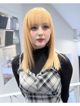 ラック 表参道(LUCK) 抜きっぱなしブロンド/ホワイトブロンド/大人ガーリー/レイヤー