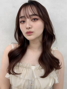 エジョン 三鷹店(Aejon) 三鷹レイヤーカット韓国ダブルカラー顔周り前髪カットボブ