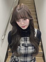 カノエ(canoe)&nbsp;モカグレージュカラー顔周りレイヤー20代～50代【西新大濠荒戸】