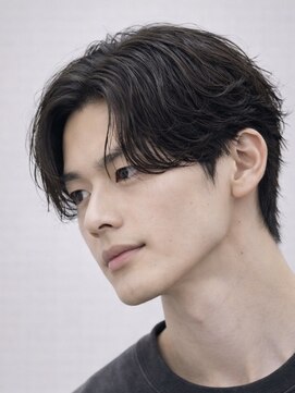 ハレ ヘアサロン(Hale hair salon) Hale刈り上げセンターパートニュアンスパーマフェザーパーマ原宿