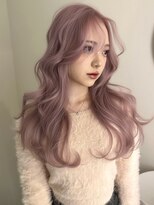 イェッカ パビル(YECCA pabil)&nbsp;色落ちホワイトのペールピンク