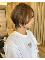 バランス ヘアーアンドアイラッシュ 野田店(balance.)&nbsp;キレイめショートボブ
