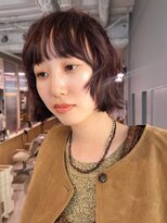 ユルクメゾンシティ 名古屋(JURK MAISON CITY) 名古屋/ダークパープル/ナチュラルショート/ミルクブラウン/夏