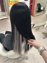 デザインヘアー ピアジェ 橿原店(DESIGN HAIR PIAGET) 【原色インナーシールエクステ】¥10000