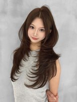 ロンド クラン 岡崎(Lond Clan) ワンホンレイヤー×顔まわりカット
