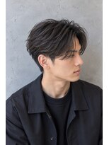 ラベルム バイ エーケー メンズ(La Belleme by AK for Men)&nbsp;毛流れセンターパート×長めショート