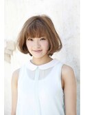 ふんわりとしたワンカールが幸せを呼ぶハッピースタイル