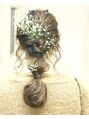 ヘアサロン ケッテ(hair salon kette)&nbsp;花嫁様セット＊結婚式など、特別な日のセットもお任せください＊