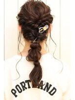 オサヤ ヨウカイチ(OSAYA YOKAICHI)&nbsp;編みおろしアレンジ☆