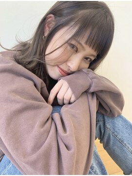 ラパヘアー(Lapa hair) 柔らかグレージュカラー