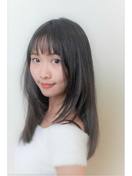 ジャン クロード ビギン 表参道店(JEAN CLAUDE BIGUINE) シースルーバング ナチュラル 内巻き　20代30代40代 前髪