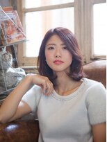 綺麗女子のミディアムボブ☆