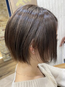 ヘアーサロン キー(Key) ショートバレイヤージュ