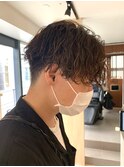 スパイラルパーマ/ツーブロック/メンズマッシュ/ツイストパーマ