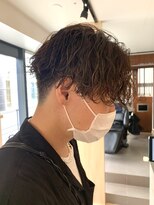 エリマ 調布(elima)&nbsp;スパイラルパーマ/ツーブロック/メンズマッシュ/ツイストパーマ