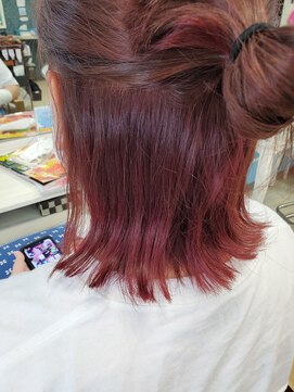 アラワラブルー(arrawarra blue) 外はねミディ/20代/30代/40代/50代/倉敷