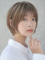 エインアンリー 表参道(AIN.ANLY.)&nbsp;前髪あり大人ショートボブ20代30代40代【AIN.表参道】川原大地