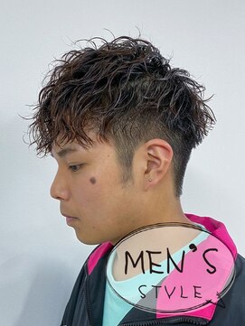 エニーハウ 川口駅東口(Hair & Make anyhow) スパイラルメンズパーマ&メンズカット