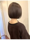 美しいシルエットのボブkchiara福岡川野直人