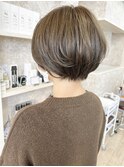 福山市美容室Caary 大人可愛い 丸みフレンチショート