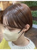 丸みショートミニボブ