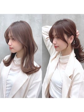 ミラリー トウキョウ(Mirareee Tokyo) 20代30代40代◎栗色波巻きミルクチョコレート艶感エギョモリ