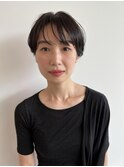 サラッとショートでいきましょう。/前髪パーマ