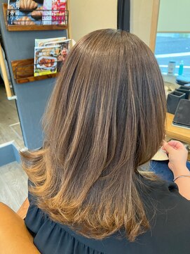 アンバー(amber) インナーカラー