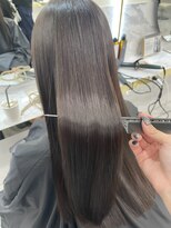 シェノン サントル(CHAINON CENTRE)&nbsp;マッシュショート/黒髪スタイル/アッシュカラー/ツヤ髪スタイル