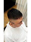 スキンフェードクロップスタイル