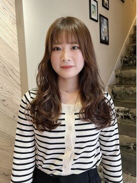 フェリアあべの(FERIA) 【大阪/天王寺】顔まわりレイヤー×ゆるふわミディ