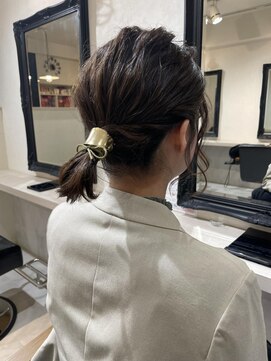 セルカ 新宿(CERCA) 短めポニーテールセット［CERCA新宿/新宿西口］
