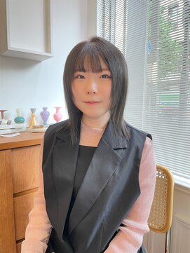 ヘアーアイスカルテット(HAIR ICI QUARTET) ボブウルフ結べるボブ似合わせカットうるツヤ美髪