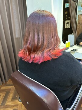 ログ(L.O.G) カット+裾カラー+トリートメント【那覇】