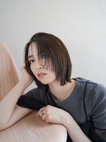 韓国風ボブ/ぷつっとボブ/レイヤーカット/縮毛矯正