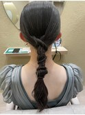 タイトロープ編みおろし