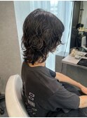 メンズ ウルフパーマ セット簡単