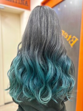 エターナルバイマティーナ(Eternal by MATINA) 【グレー×マリンブルー/グラデーション】