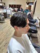 インフィニティー infinity HAIR SPACE BLOOM フェザーパーマ/メンズパーマ/センターパート