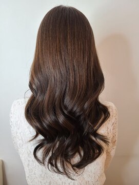 ジーナ 船橋(Zina) 髪質改善＊ロングレイヤーグレーベージュ＊美髪【Zina船橋】