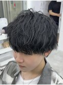 無造作シャドウパーマ/波巻きスパイラルパーマ/2wayマッシュ