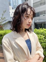 マイル 渋谷(mile)&nbsp;顔周りレイヤー×地毛風カラー