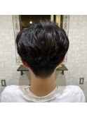 メンズツーブロックパーマ