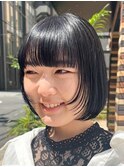 切りっぱなしボブミディアムボブロブショートボブミニボブ